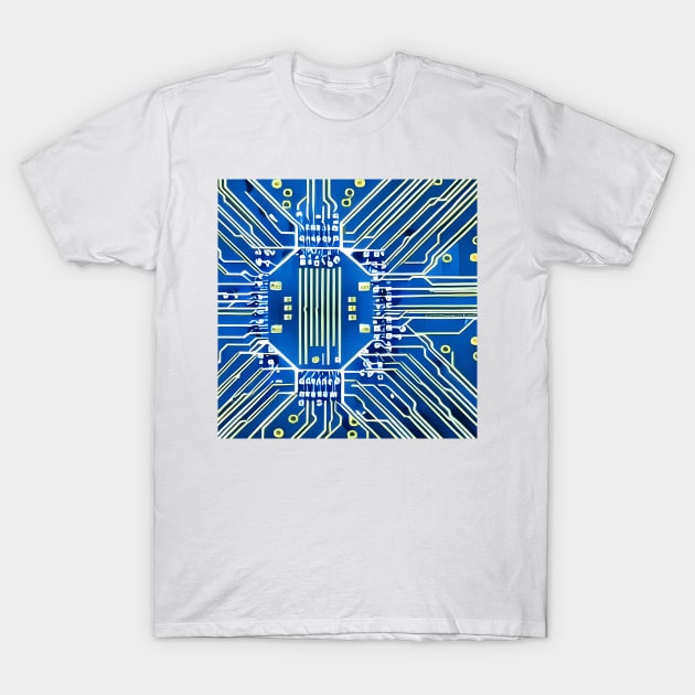 Computer Technology T-Shirt by AlienMirror